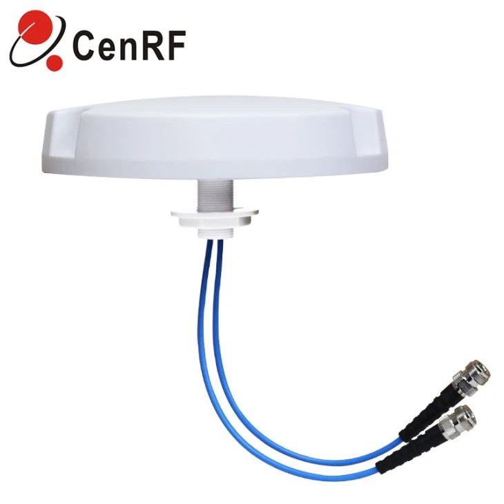5G MIMO Omni Ceiling Antenna 698-4000MHz 3/5dBi Flat Top